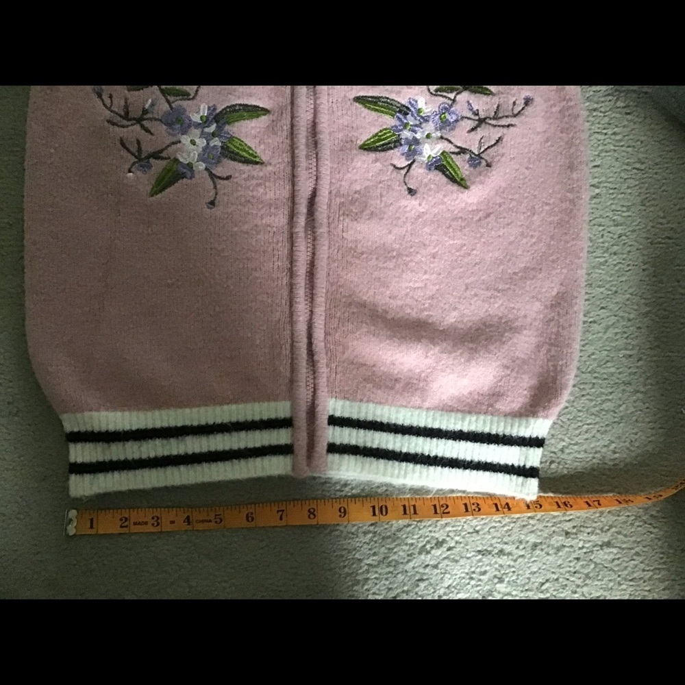 💖Host Pick💖 True Craft knit floral bomber jacket - Picture 10 of 12